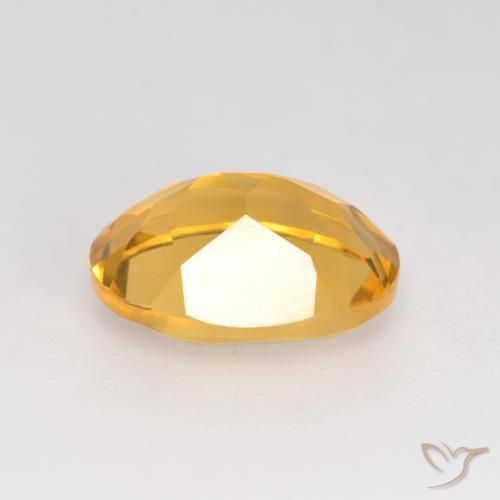 Citrino ouro brilhante Natural 3.08ct, oval, VVS-VS