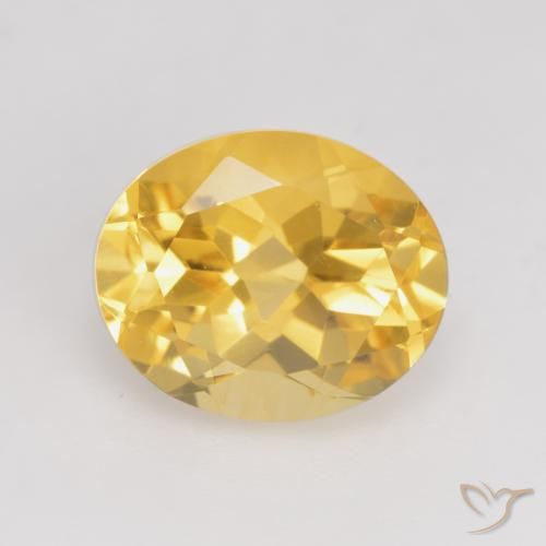 3.56ct Natural ouro brilhante Citrino, oval, VVS-VS