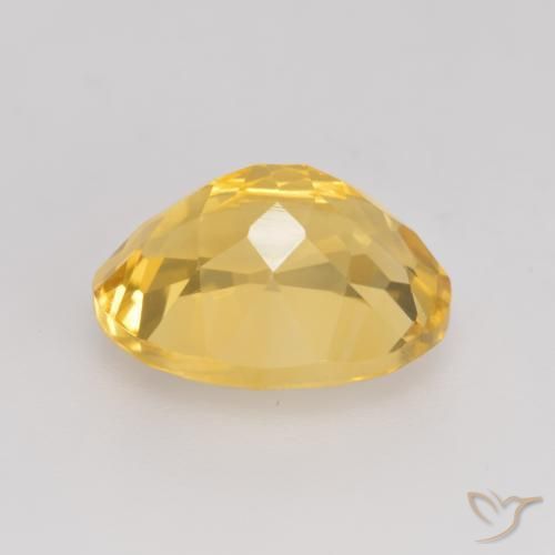 Citrino ouro brilhante Natural 3.43ct, oval, VVS-VS