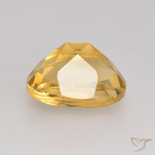 Citrino ouro médio Natural 3.84ct, oval, VVS-VS