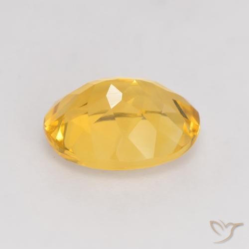 Citrino ouro brilhante Natural 3.13ct, oval, VVS-VS