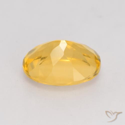 Citrino ouro médio Natural 3.26ct, oval, VVS-VS