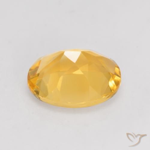Citrino Dourado Escuro Natural 3.25ct, oval, VVS-VS