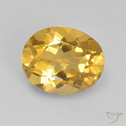2.84ct Natural Dourado médio Citrino, oval, VVS-VS