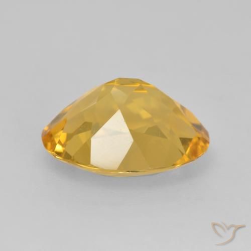 Citrino Dourado médio Natural 2.84ct, oval, VVS-VS