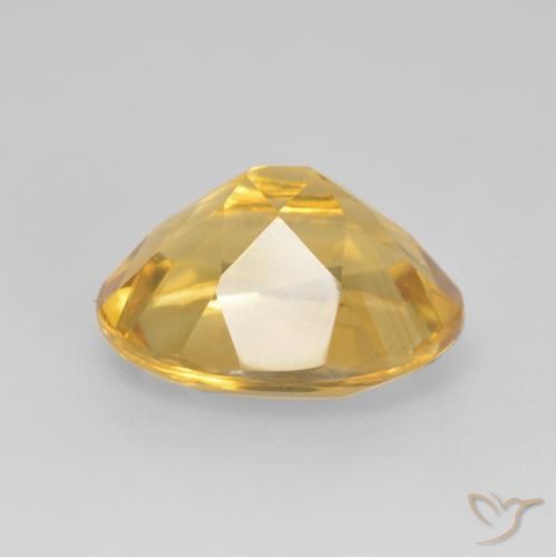 Citrino Laranja Dourada Natural 3.49ct, oval, VVS-VS