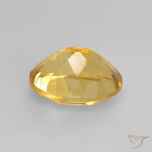 Citrino Laranja Dourado Profundo Natural 1.77ct, oval, VVS-VS