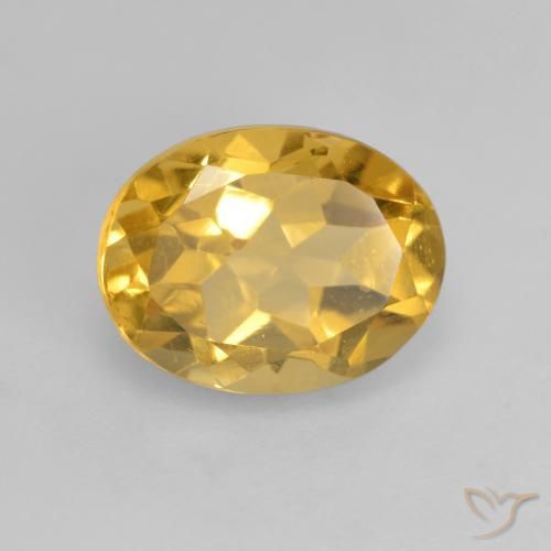 Citrino Laranja Dourada Natural 1.91ct, oval, VVS-VS