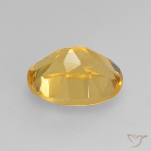 Citrino Laranja Dourada Natural 1.91ct, oval, VVS-VS