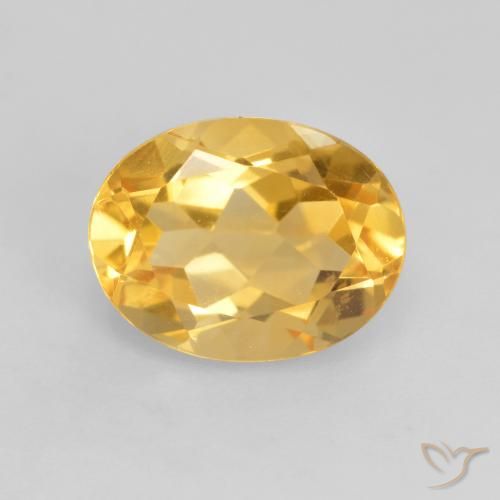 1.86ct Natural ouro brilhante Citrino, oval, VVS-VS
