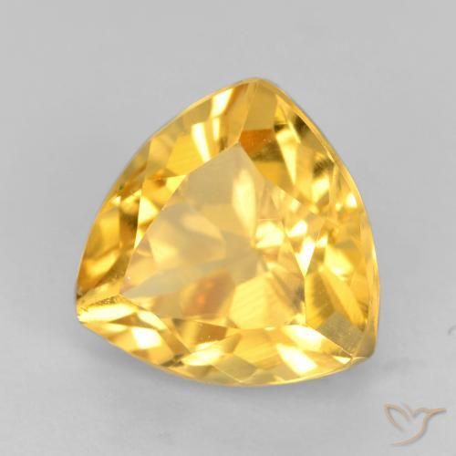 Citrino Dourado Natural 1.81ct, Trilhão, VVS-VS