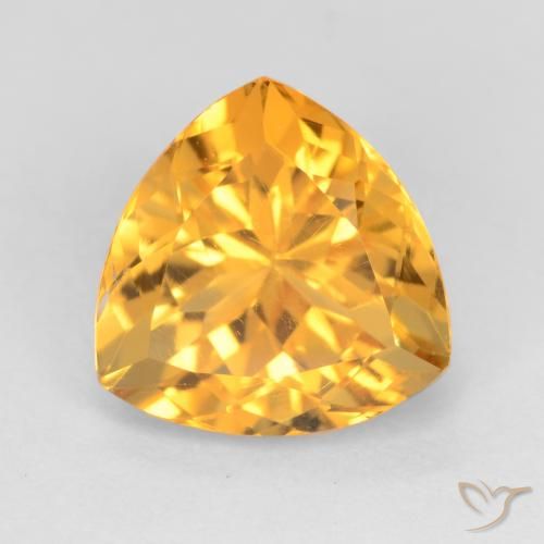 2.48ct Natural Dourado médio Citrino, Trilhão, VS