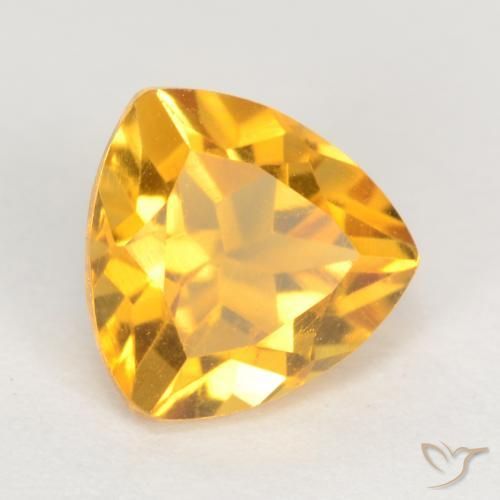 Citrino Dourado médio Natural 1.31ct, Trilhão, VS