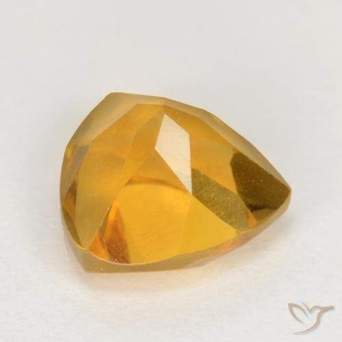 Citrino Dourado médio Natural 1.31ct, Trilhão, VS