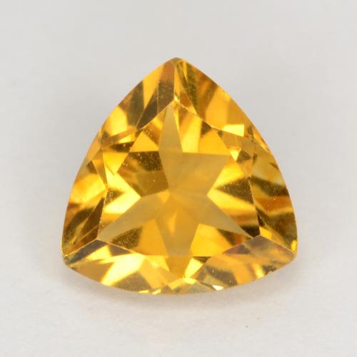 Citrino Dourado Escuro Natural 1.01ct, Trilhão, VS