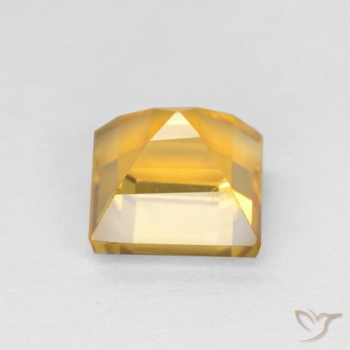 Citrino ouro brilhante Natural 1.75ct, Quadrado, VS