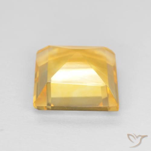 Citrino Top Ouro Natural 3.02ct, Quadrado, VS