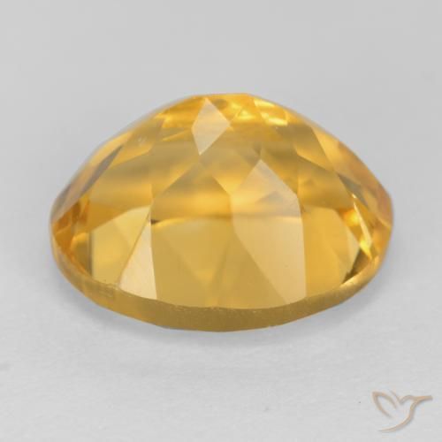 Citrino Dourado Escuro Natural 3.90ct, oval, VS