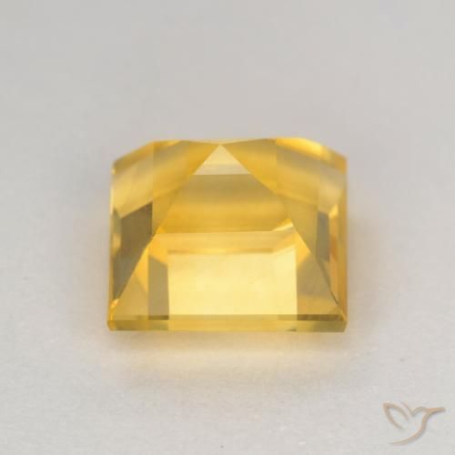 Citrino ouro médio Natural 2.01ct, Quadrado, VS