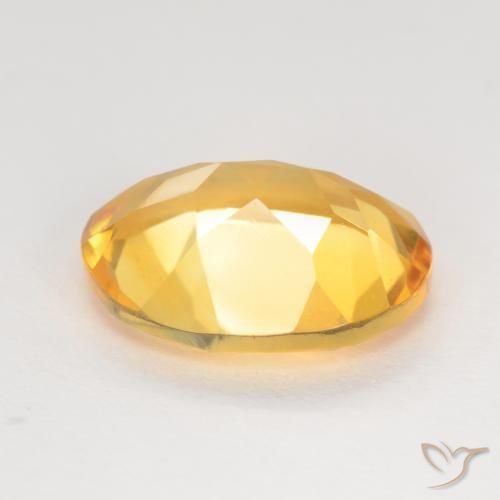 Citrino ouro profundo Natural 3.04ct, oval, VVS-VS