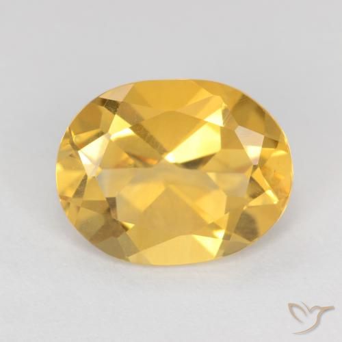 2.50ct Natural ouro brilhante Citrino, oval, VS