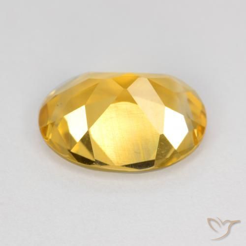 Citrino ouro brilhante Natural 2.50ct, oval, VS
