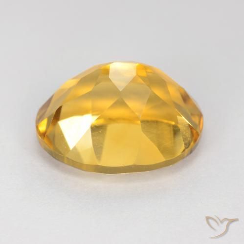 Citrino Dourado Escuro Natural 3.97ct, oval, VS