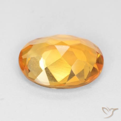 Citrino Laranja-Ouro Natural 2.55ct, oval, VS