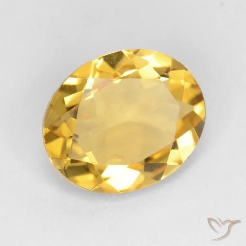 Citrino Dourado Natural 2.90ct, oval, VS