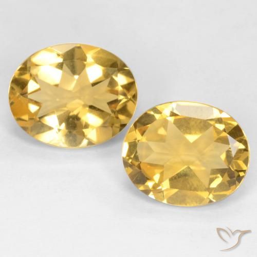 6.05ctw Natural ouro médio Citrino, oval, VS