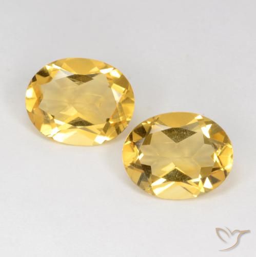 5.19ctw Natural Dourado médio Citrino, oval, VS