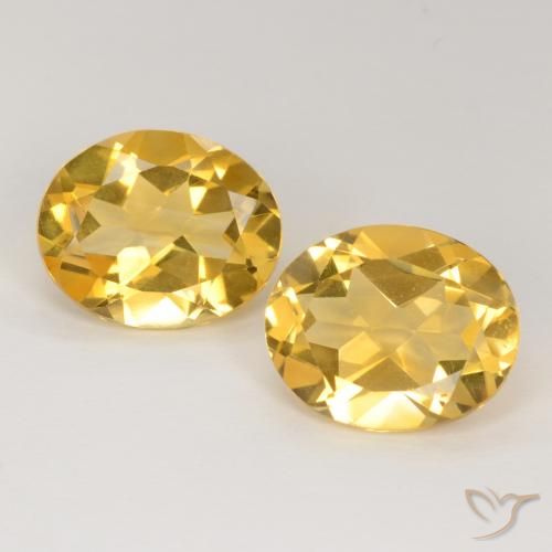 5.71ctw Natural Dourado médio Citrino, oval, VS