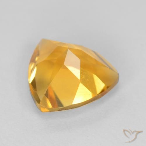 Citrino Dourado médio Natural 1.09ct, Trilhão, VS