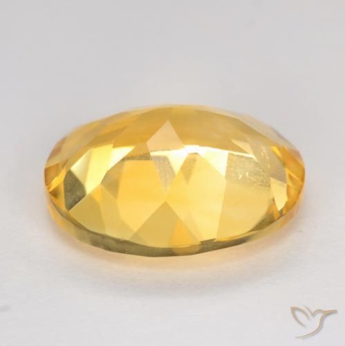 Citrino Dourado Natural 2.94ct, oval, VS