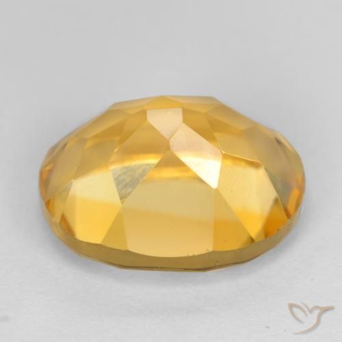 Citrino ouro brilhante Natural 3.85ct, oval, VS