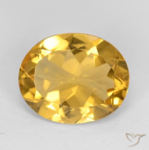 2.79ct Natural ouro profundo Citrino, oval, VVS-VS