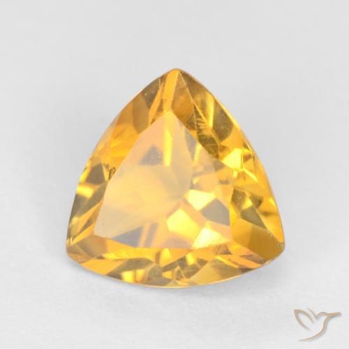 Citrino Dourado médio Natural 0.95ct, Trilhão, VS