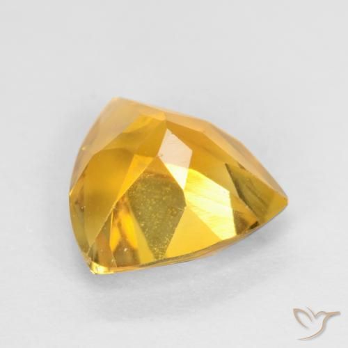 Citrino Dourado médio Natural 0.95ct, Trilhão, VS
