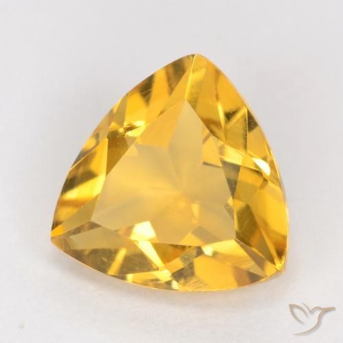 Citrino Dourado médio Natural 1.06ct, Trilhão, VS