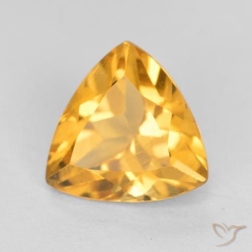 Citrino Laranja Dourado Profundo Natural 1.03ct, Trilhão, VS
