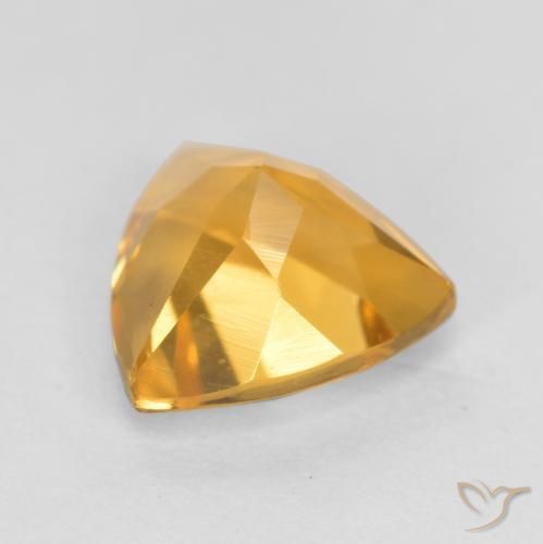Citrino Laranja Dourado Profundo Natural 1.03ct, Trilhão, VS