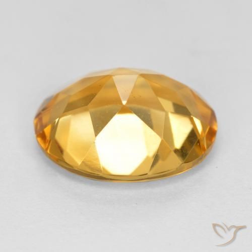 Citrino Dourado Escuro Natural 3.09ct, oval, VS