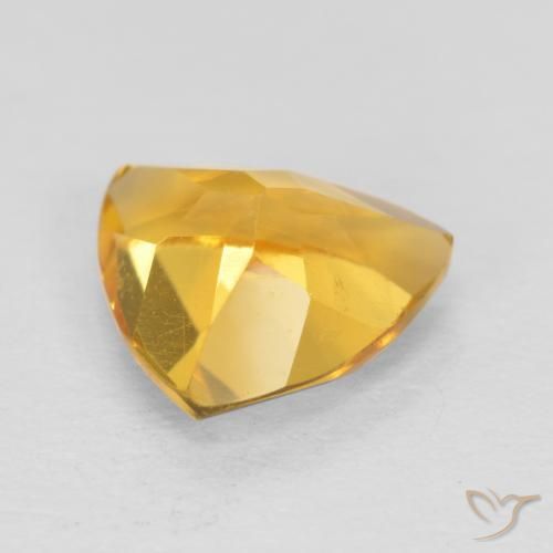 Citrino Dourado médio Natural 0.95ct, Trilhão, VS