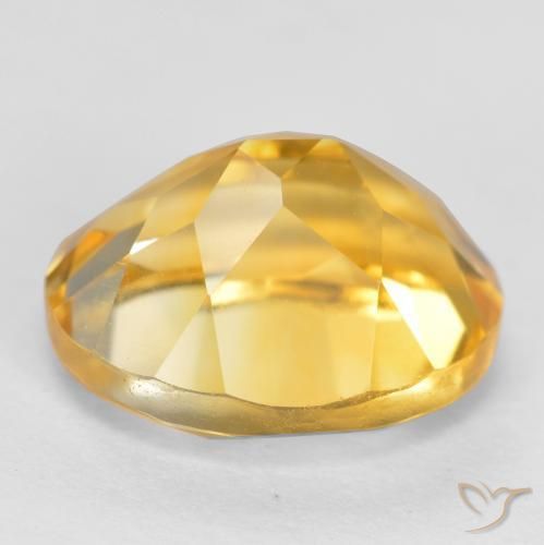 Citrino ouro médio Natural 3.71ct, oval, VS