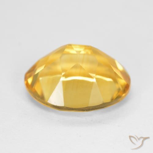 Citrino ouro brilhante Natural 3.38ct, oval, VS