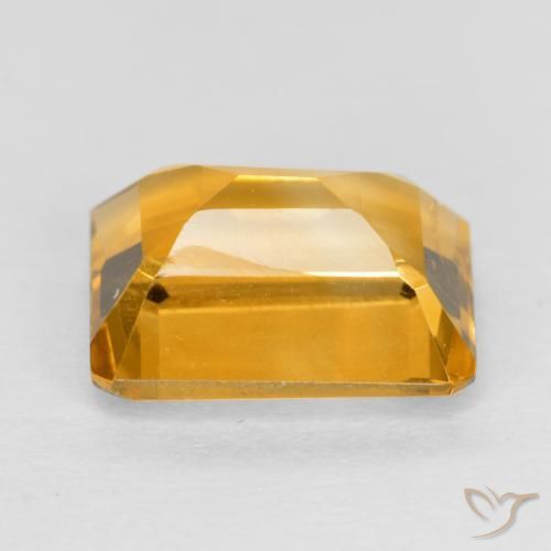 Citrino Laranja-Ouro Natural 1.67ct, Corte Octógono / Esmeralda, VS