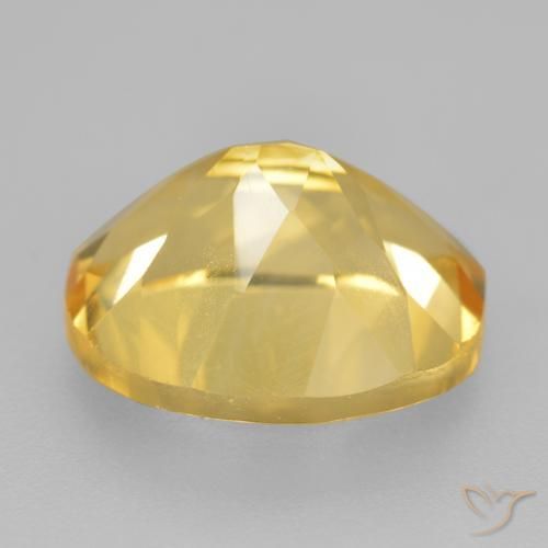 Citrino Laranja Dourada Natural 4.66ct, oval, VS