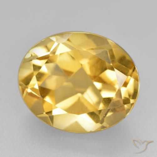 5.01ct Natural Laranja Dourada Citrino, oval, VVS-VS