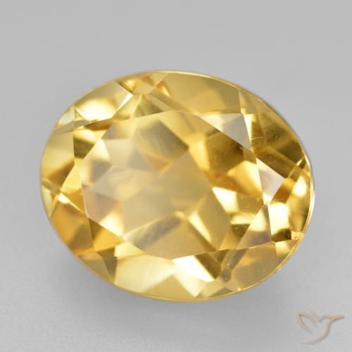Citrino Laranja Dourada Natural 5.01ct, oval, VVS-VS