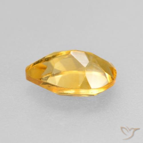 Citrino Top Ouro Natural 0.79ct, Formato de pêra, VS